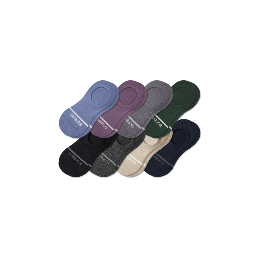 Women's Merino Wool Blend No Show Sock 8-Pack - Everyday Pair