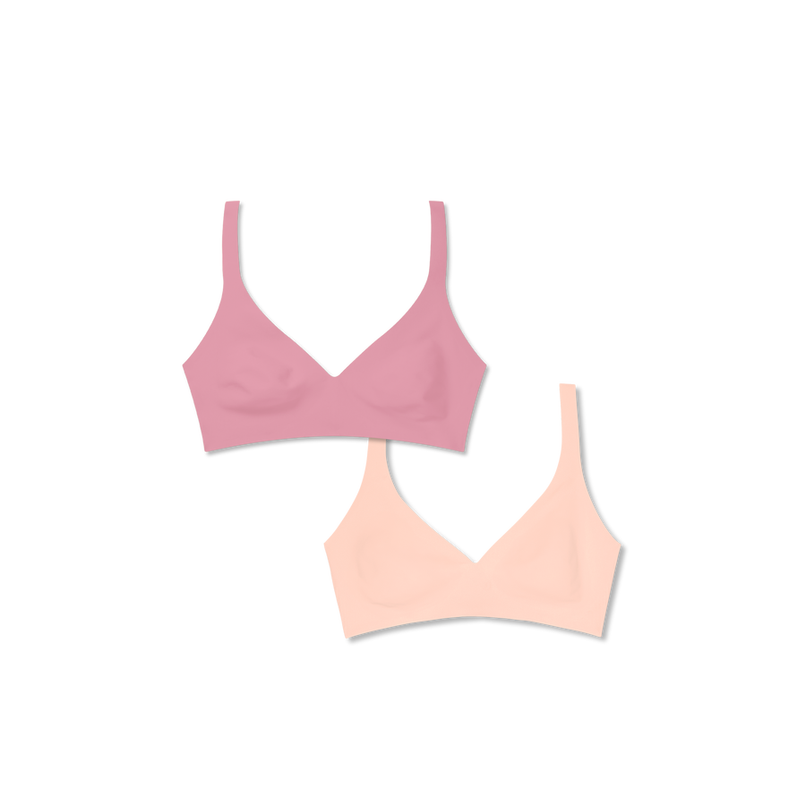 Women’s No Show Plunge 2-Pack - Clean Finish