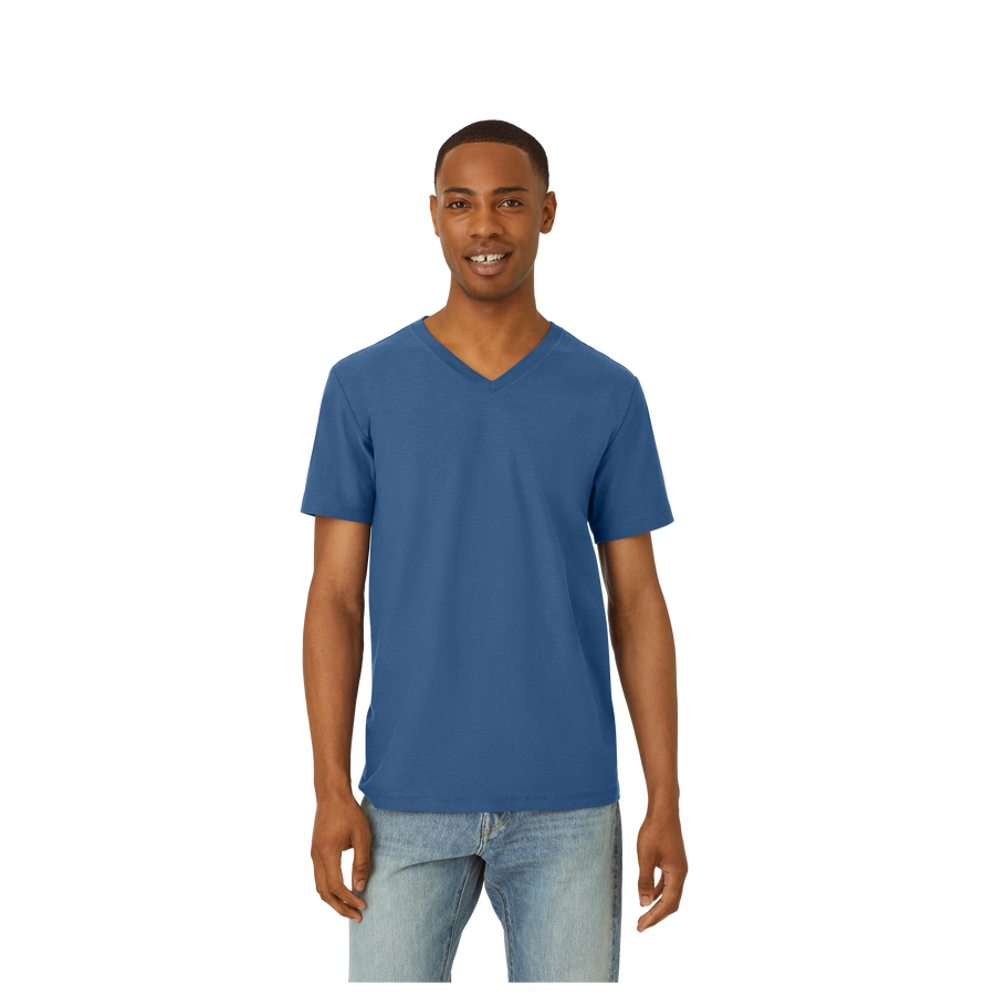 Men's Air Slub V-Neck T-Shirt - Fresh Choice