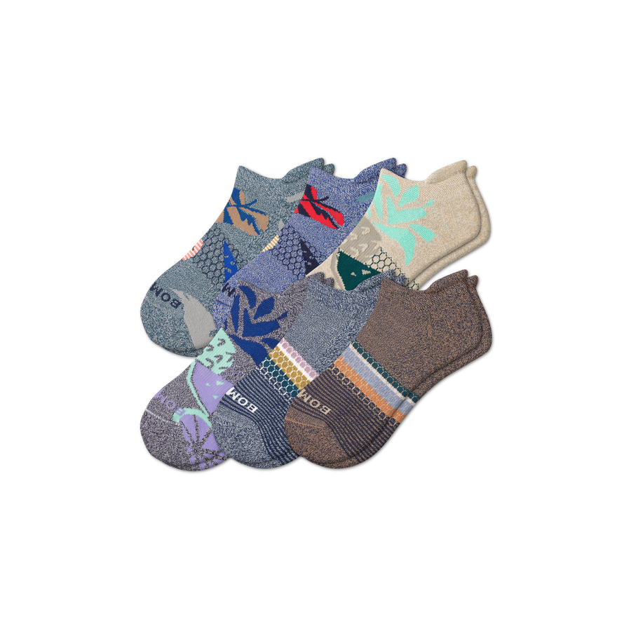 Men’s Ankle Sock 6-Pack - Modern Touch