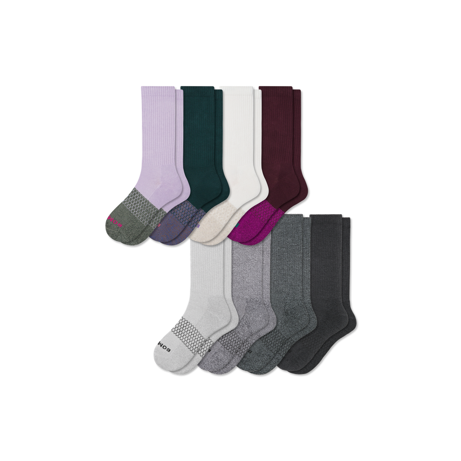 Women's Marl Calf Sock 8-Pack - Easy Choice