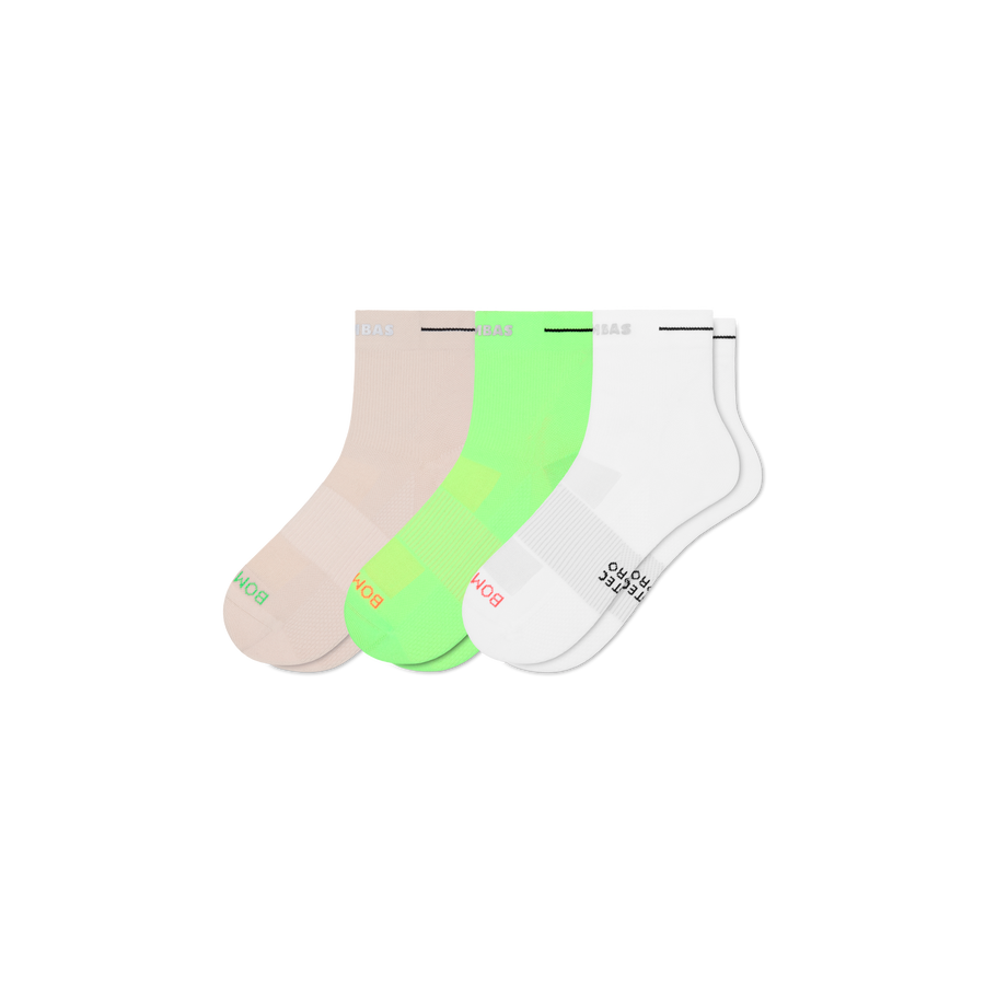 Women's RunPro Quarter Sock 3-Pack - All Day Fit