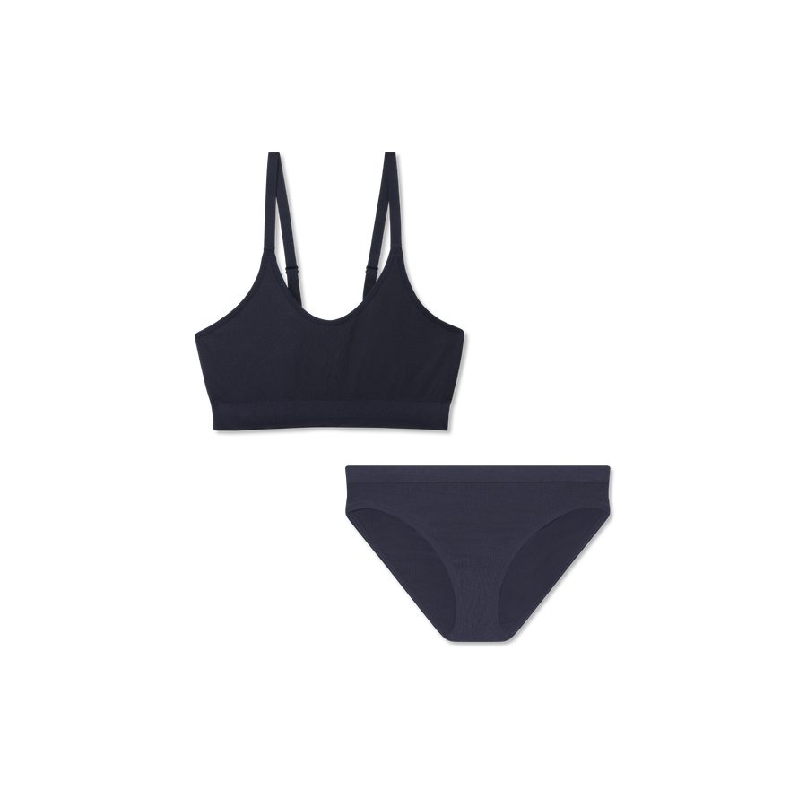 Women's Seamless Scoop Bralette + Bikini Pack - Light Support