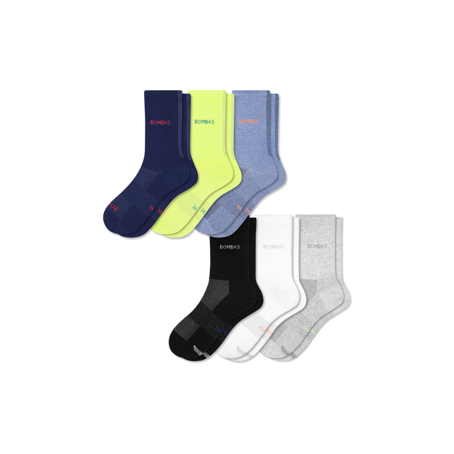 Women's Sport Half Calf Sock 6-Pack - Everyday Pair