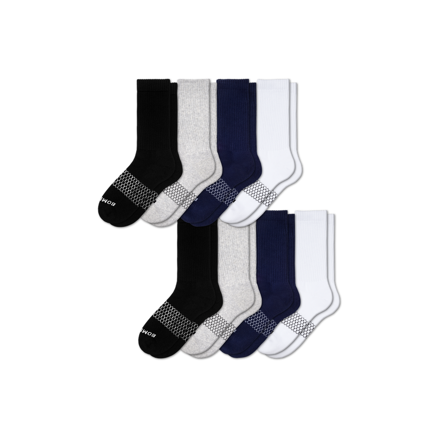 Women's Solids Calf Sock 8-Pack - Daily Pick