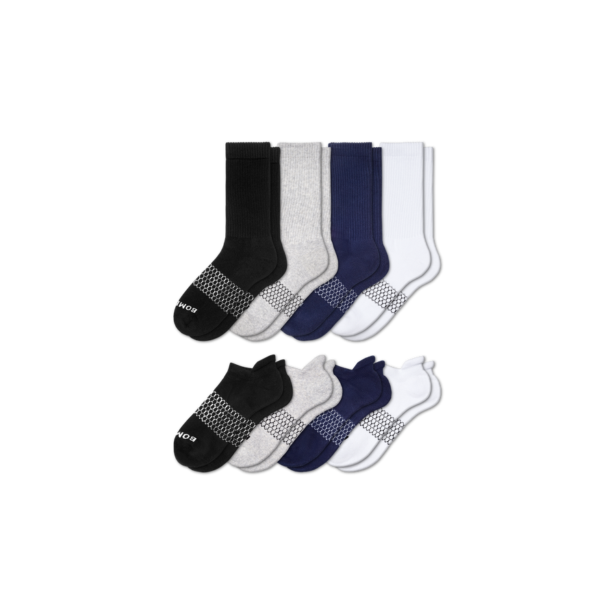 Men's Calf & Ankle Sock 8-Pack - Premium Pick