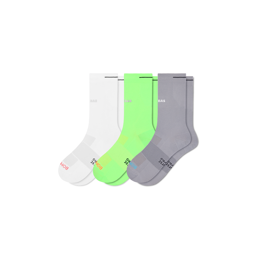 Women's RunPro Half Calf Sock 3-Pack - Simple Style
