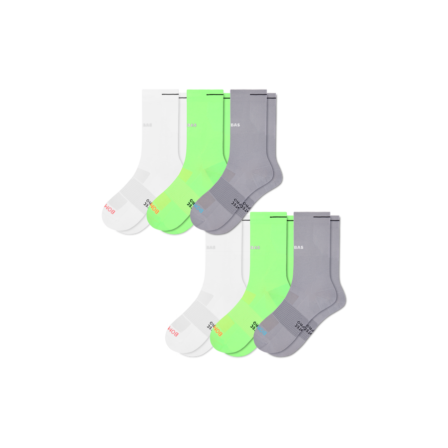 Women's RunPro Half Calf Sock 6-Pack - Daily Cushion