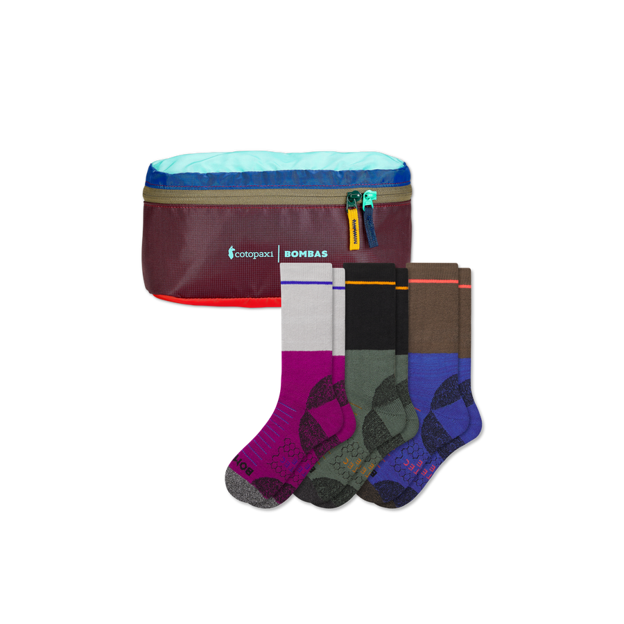 Women's Hiking Calf Sock 3-Pack & Cotopaxi Fanny Pack - Modern Touch
