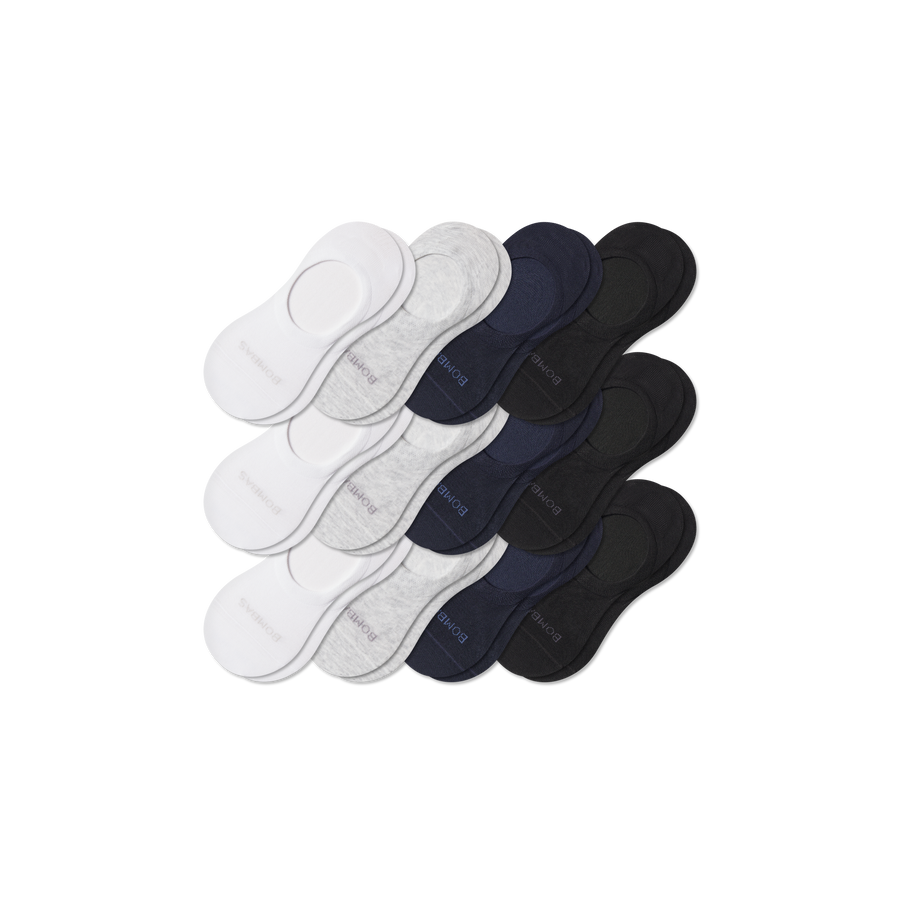 Men's No Show Sock 12-Pack - Clean Finish