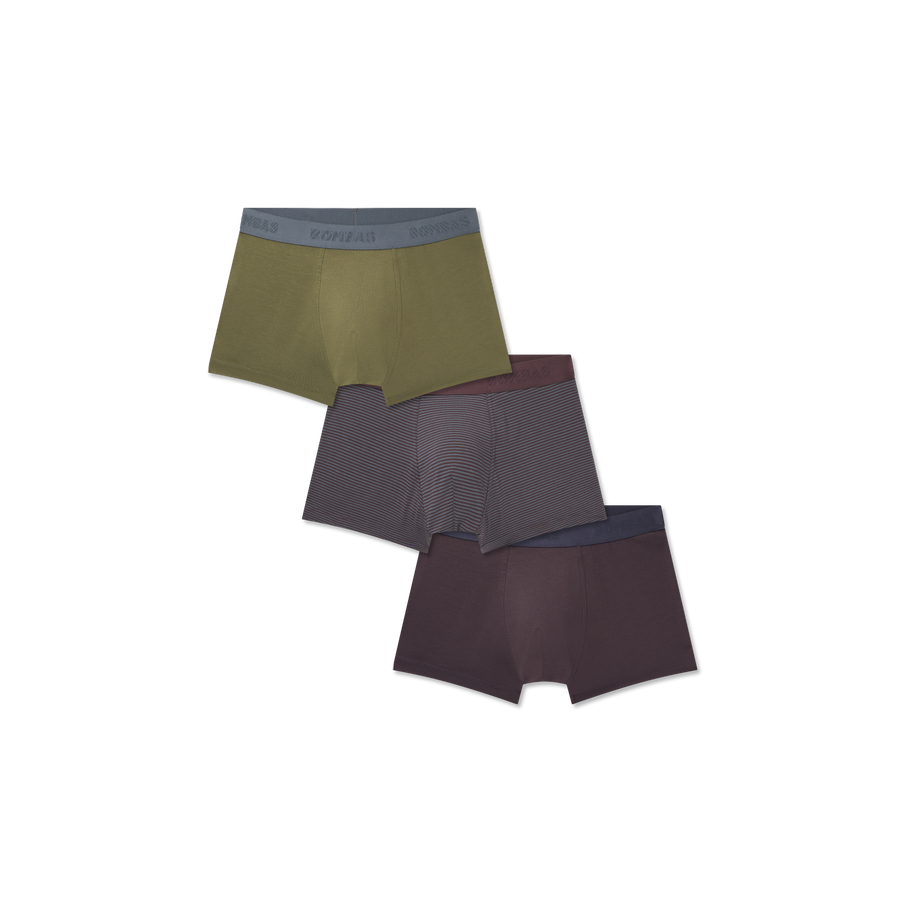 Men's Cotton Modal Blend Trunk 3-Pack - Fresh Comfort