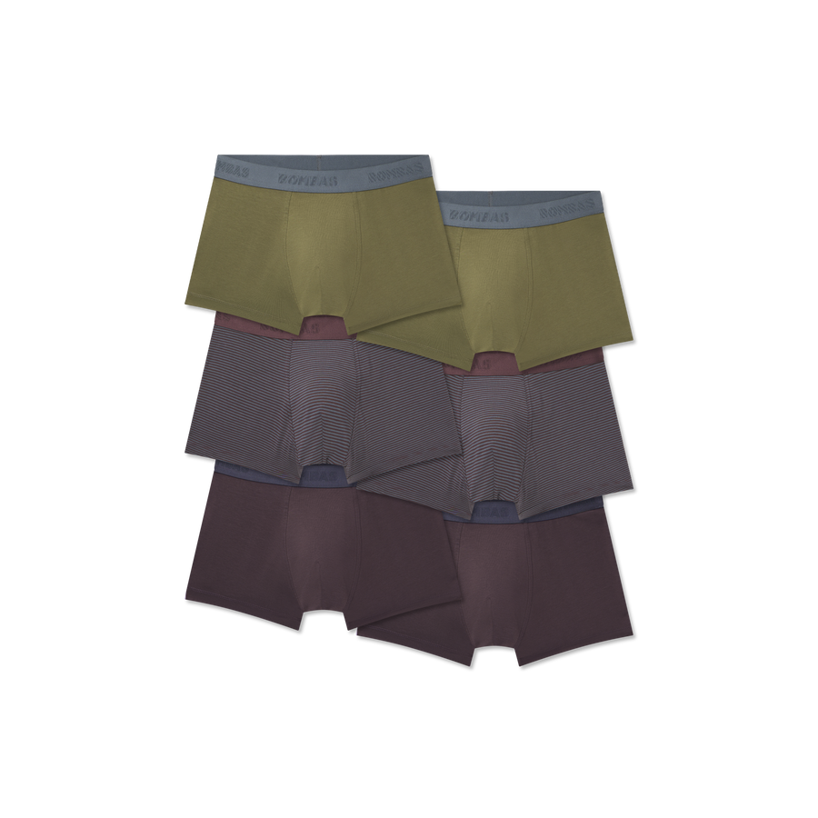 Men's Cotton Modal Blend Trunk 6-Pack - All Day Comfort