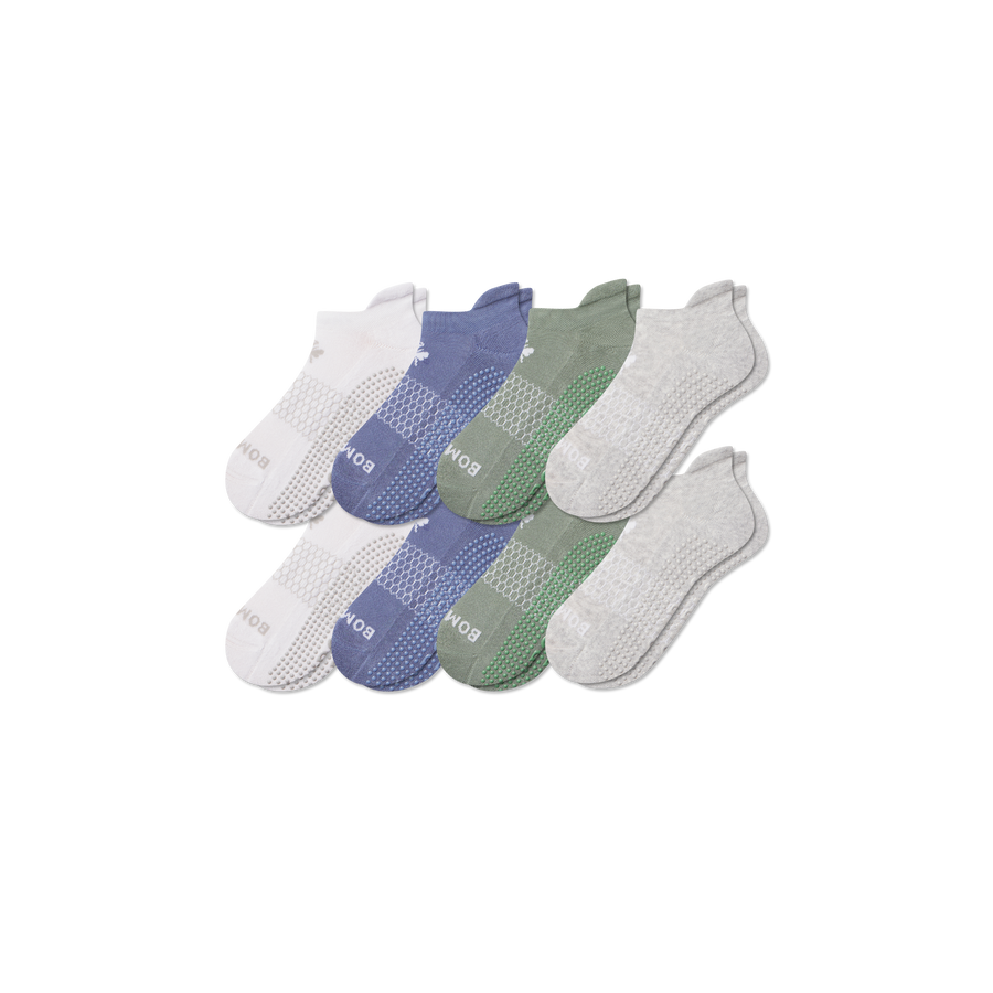 Women's Gripper Ankle Sock 8-Pack - Soft Step