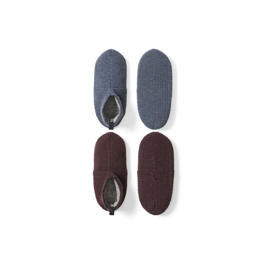 Men's Gripper Slipper 2-Pack - Daily Step