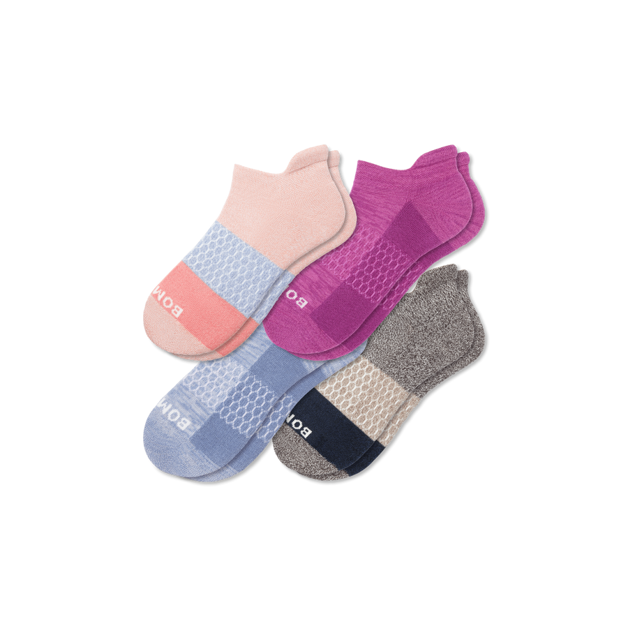 Women's Ankle Sock 4-Pack - Daily Cushion