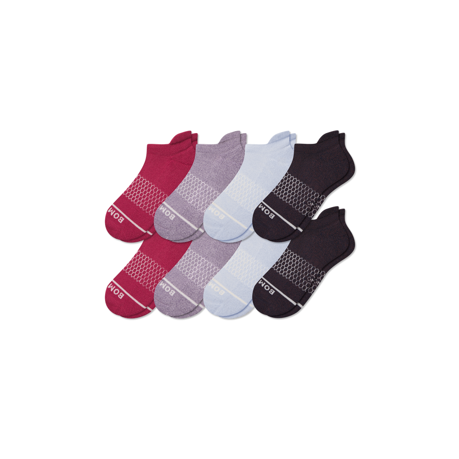 Women's Merino Wool Blend Ankle Sock 8-Pack - Essential Ready