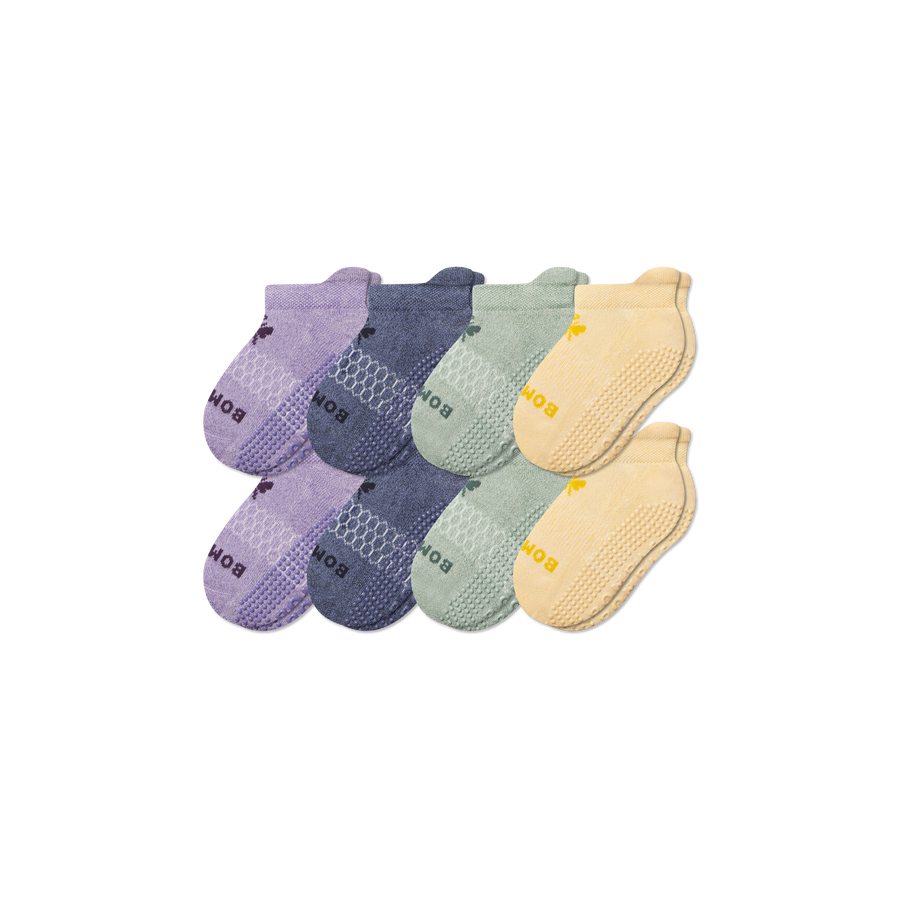 Junior Marl Gripper Ankle Sock 8-Pack - Daily Step