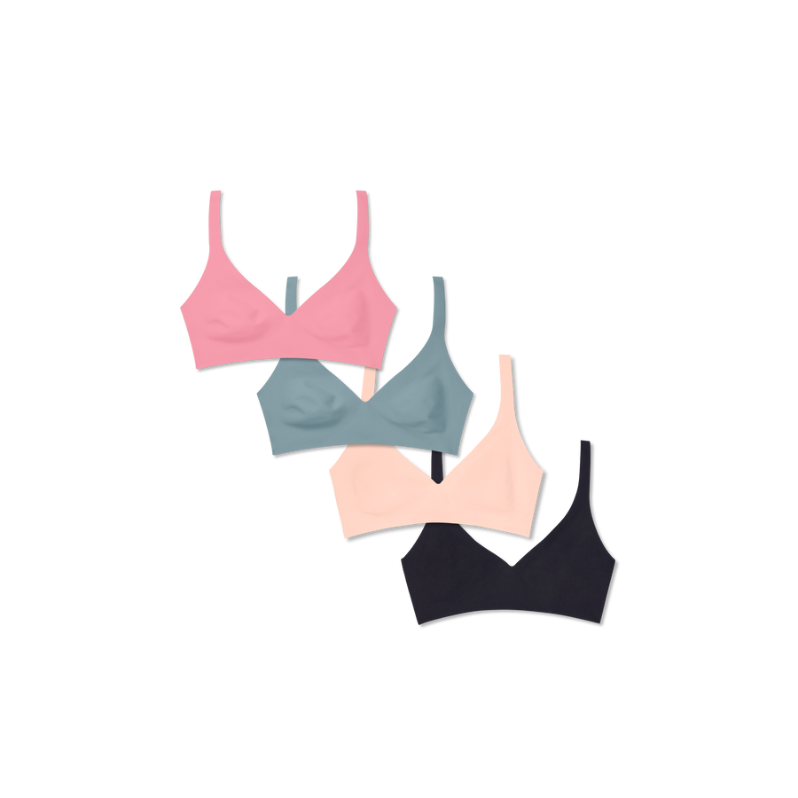 Women’s No Show Plunge 4-Pack - Fresh Comfort