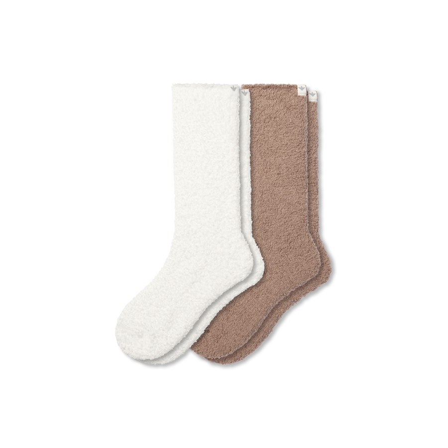 Women's Fuzzy Sock 2-Pack - Easy Pair