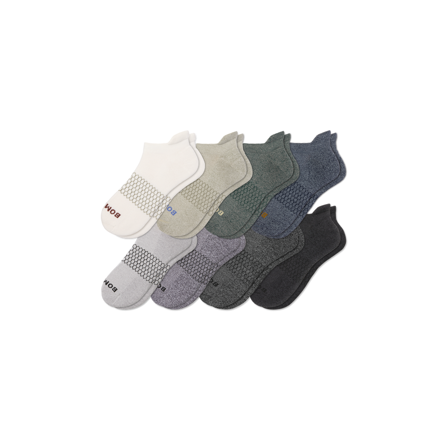Men's Marl Ankle Sock 8-Pack - Essential Ready