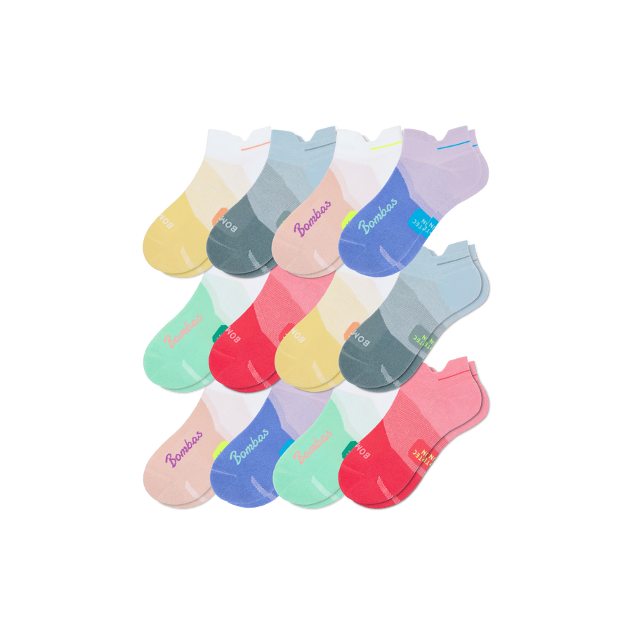 Women's Run Ankle Sock 12-Pack - Soft Step
