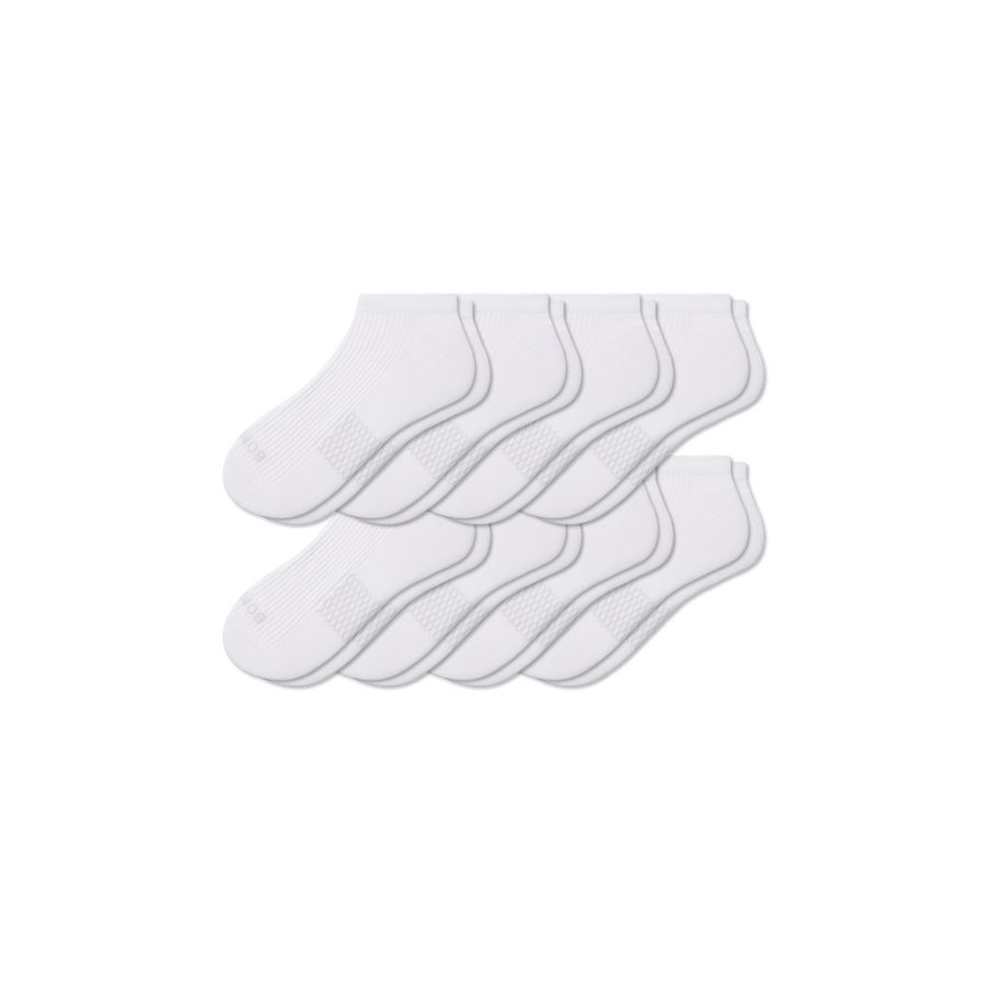 Men's Modern Rib Ankle Sock 8-Pack - Daily Cushion